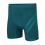 Front view of men's teal runderwear running boxer