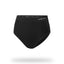 Women's black runderwear running briefs