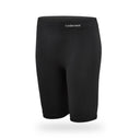 Women's black runderwear long boxers