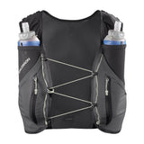 Front view of green/grey Salomon ADV Skin 12 running vest
