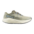 Side view of men's green Salomon Aero Blaze 3 GRVL running shoe
