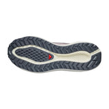 Sole of women's purple Salomon Aero Blaze 3 GRVL running shoe