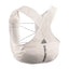 Back view of off-white Salomon Gravel 2 running vest