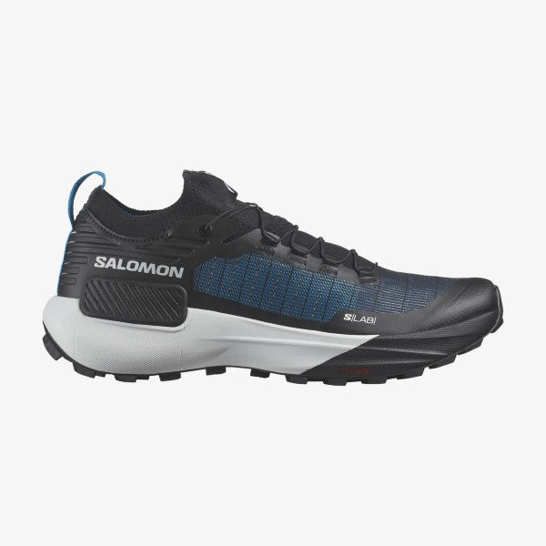 Side view of salomon s/lab genesis trail running shoe