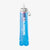 Front of 490ml salomon soft flask xa filter in clear blue colour