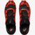 Top view of Salomon SpikeCross 5 Gore-Tex winter trail running shoes in red/black colour