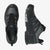 Top view of men's salomon x ultra 4 hiking boots in magnet/black colour
