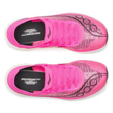 Top view of women's pink Saucony Endorphin Elite 2 running shoes