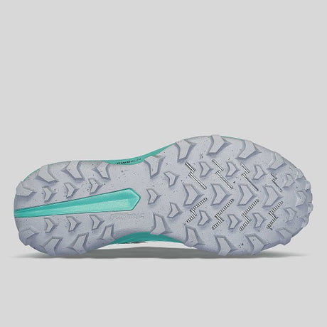 Sole of saucony peregrine 14 shoe