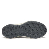 Sole of women's Saucony peregrine 15 running shoe in black
