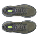 Top view of men's green/grey Saucony Ride TR3 Gore-Tex running shoes