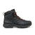 Side view of women's Scarpa Moraine Gore-Tex winter hiking boot in Anthracite/Coral colour