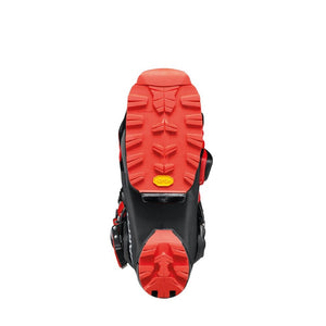 Sole of men's black/red Scarpa TX Pro telemark ski boot