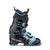 Side view of women's black/blue Scarpa TX Pro telemark boot