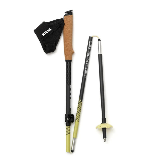 Folded Silva Carbon running pole