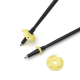 Baskets/tip detail of Silva Carbon running poles