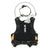 Back packed view of black Silva Strive 10 running vest