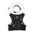 Front packed view of black Silva Strive 10 running vest