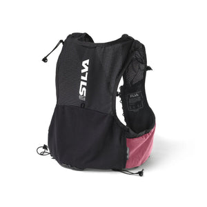 Back view of rose Silva Strive Fly running vest