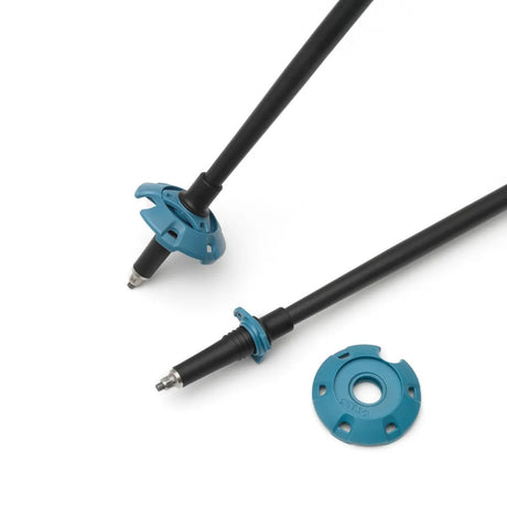 Tip detail of silva trekking poles
