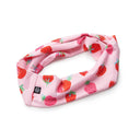 Skida throwback headband in 'strawberry fields' pattern