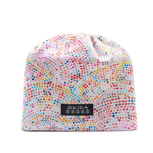 Skida Alpine Hat in polka dot pattern