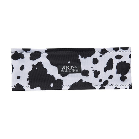Skida Alpine Headband in Moo Cow print