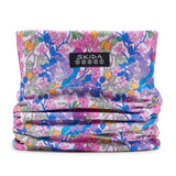 Skida alpine neckwarmer in limoncello print