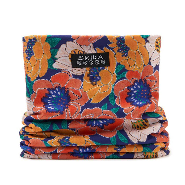 Skida alpine neckwarmer in 'meribel' pattern