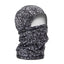 Skida balaclava with black/white floral 'daisy jones' pattern