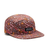 Skida brim hat in Magpie pattern