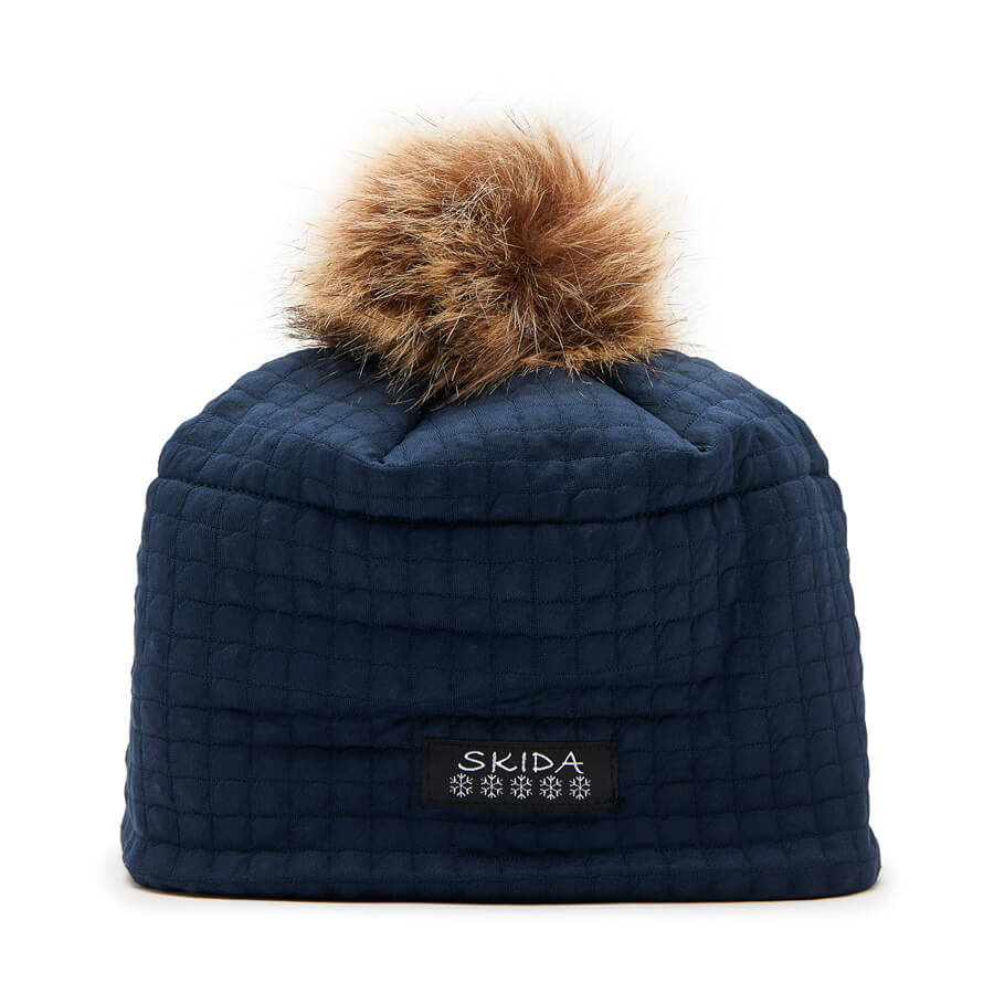 Skida Chateau Hat in Shadow colours (navy)