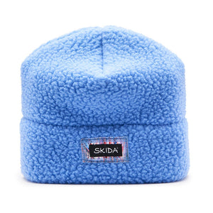 Aster (baby blue) Skida High Pile Fleece Hat