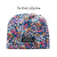 Kids' Skida Alpine hat in 'juliet' (flowery) pattern