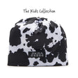 Kids' Skida Alpine hat in moo cow pattern
