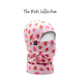 skida kids' balaclava with strawberries print