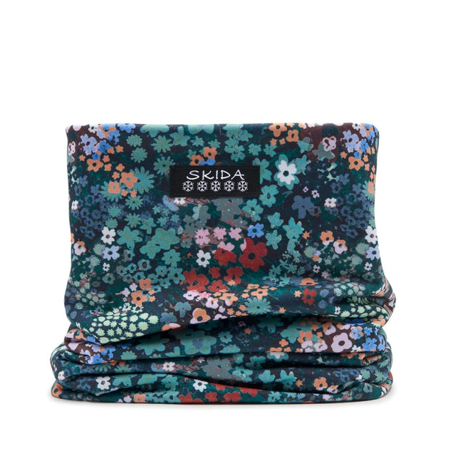 Kids' skida alpine neckwarmer in bitterroot pattern