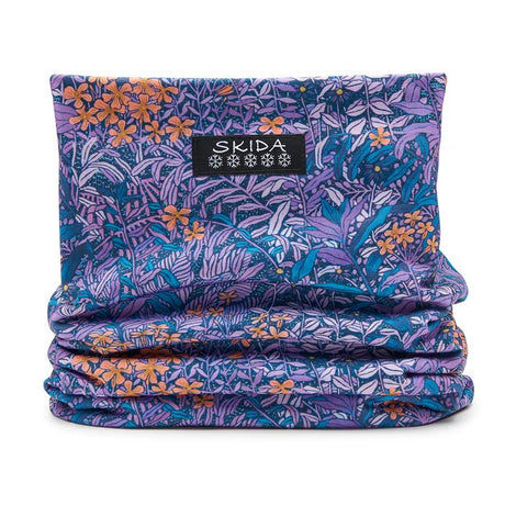 Skida alpine neckwarmer in 'lullaby' pattern