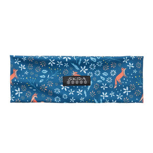 skida running/nordic headband with first frost print