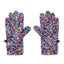 Pair of floral-patterned Skida gloves
