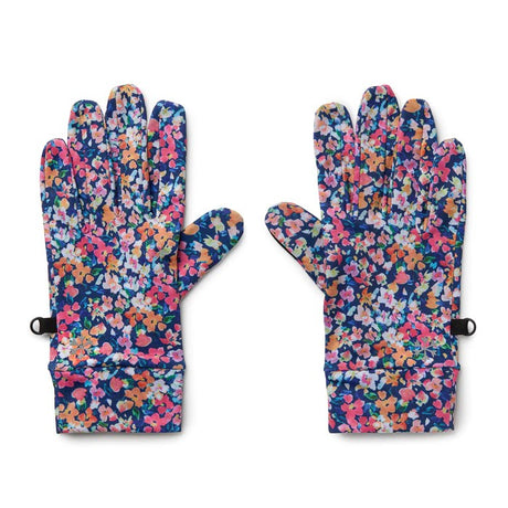 Pair of floral-patterned Skida gloves