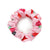 Skida scrunchie in strawberry fields print