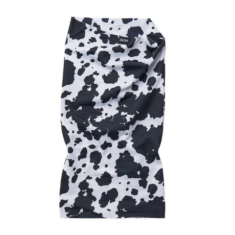 Moo print skida snow tour neck gaiter