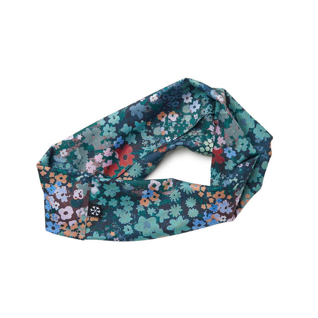 Skida throwback headband in 'bitterroot' pattern