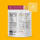 Back of skratch labs hydration sport drink mix 440g bag, mixed fruit flavour
