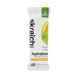 Packet of skratch labs everyday hydration drink mix in lemon + lime flabour