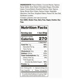 Nutrition facts for Skratch Labs peanut butter and chocolate energy bar