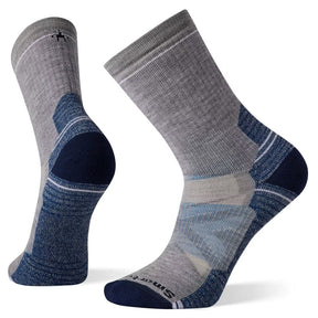 Grey/blue Smartwool Hike Full Cushion crew socks