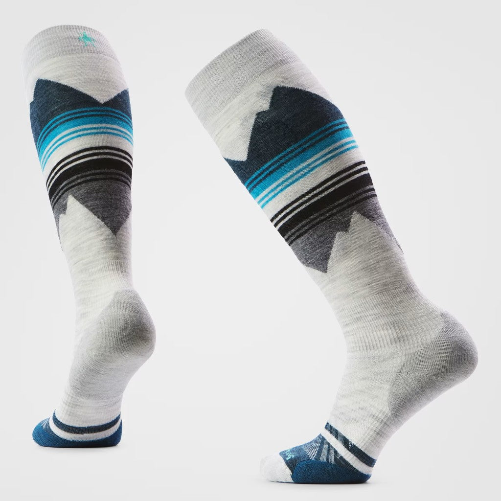 Pair of women's patterned Smartwool ski socks