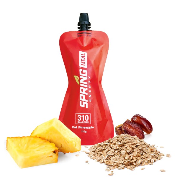 Spring energy meal wolf pack with oat pineapple ingredients showing